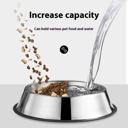 Non-Slip Stainless Steel Dog Bowl