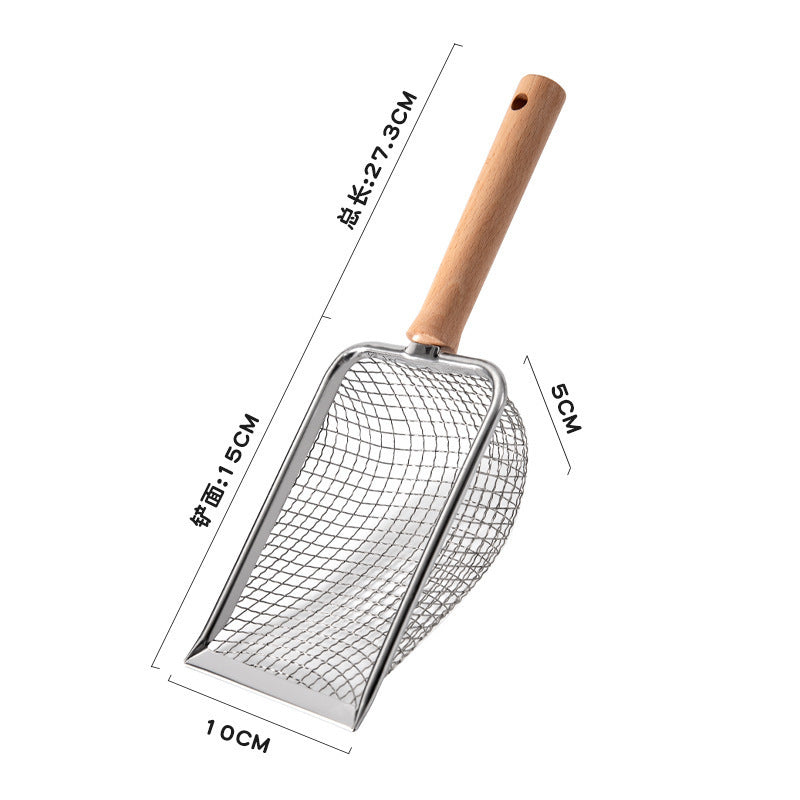 Stainless Steel Cat Litter Scoop