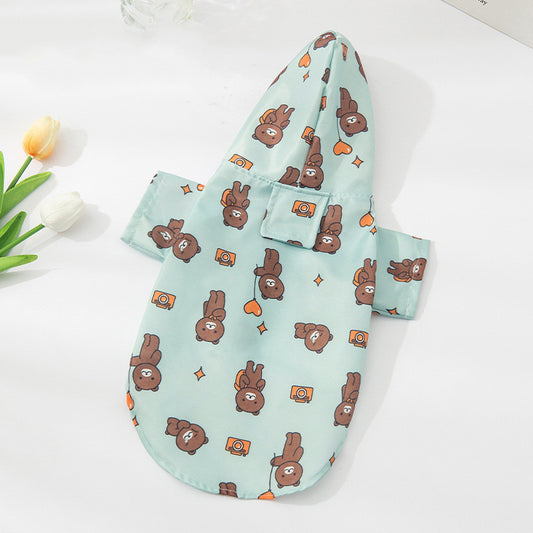 Fashion Dog Raincoat