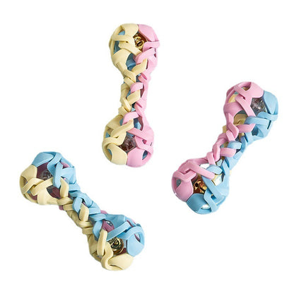 Light-Up Woven Squeaky Pet Toy