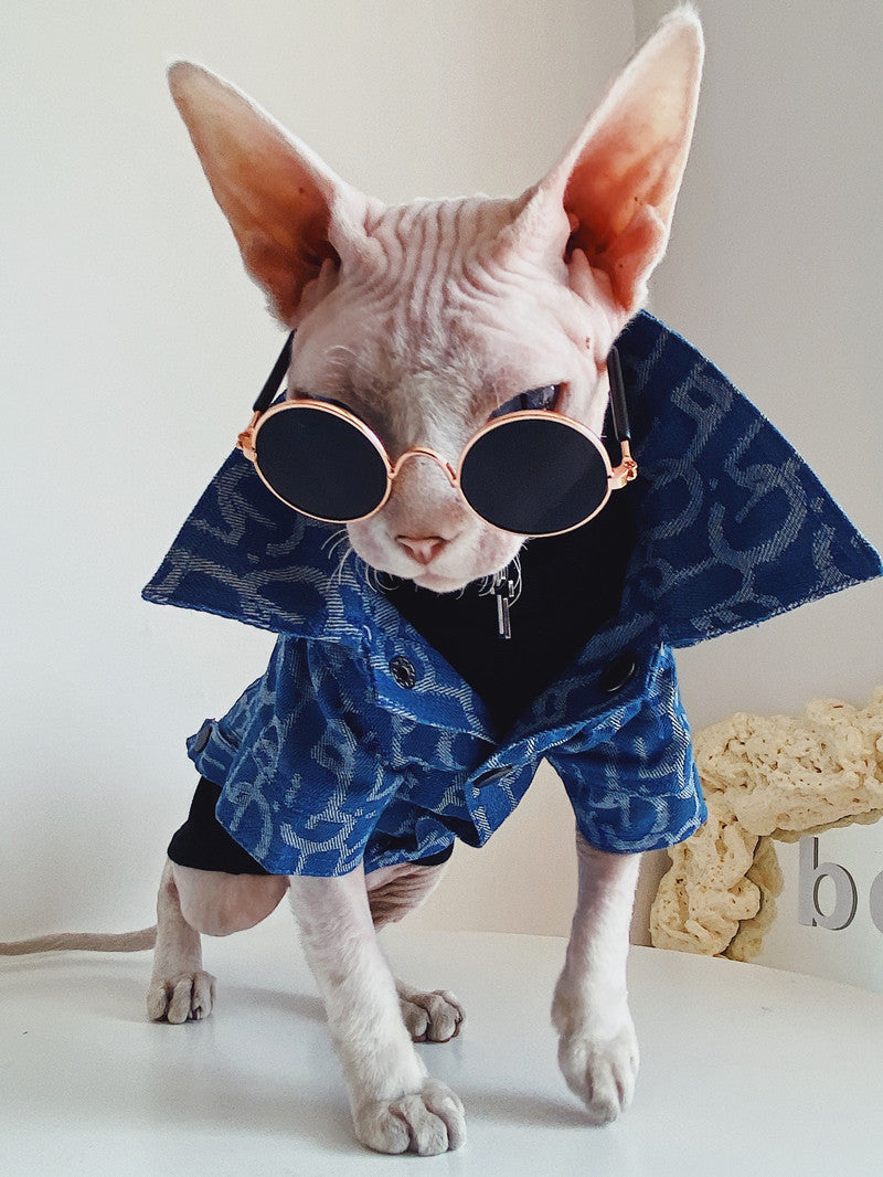 Trendy Pet Denim Jacket