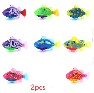 Interactive Swimming Fish Cat Toy