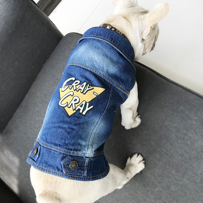 Denim Vest for Puppies & Cats