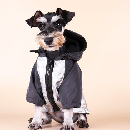 Reflective Warm Dog Raincoat