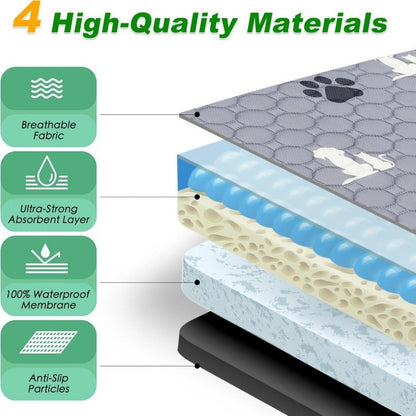 Leak-Proof Training Pee Pads for Dogs & Cats