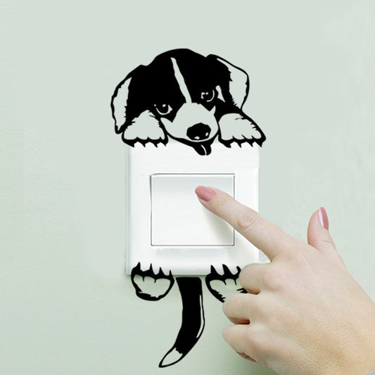 Cute Waterproof Dog Wall Stickers