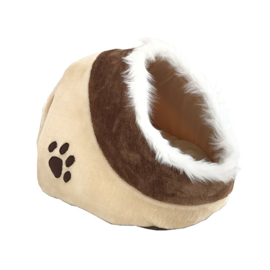 Cozy Plush Dog Kennel Bed