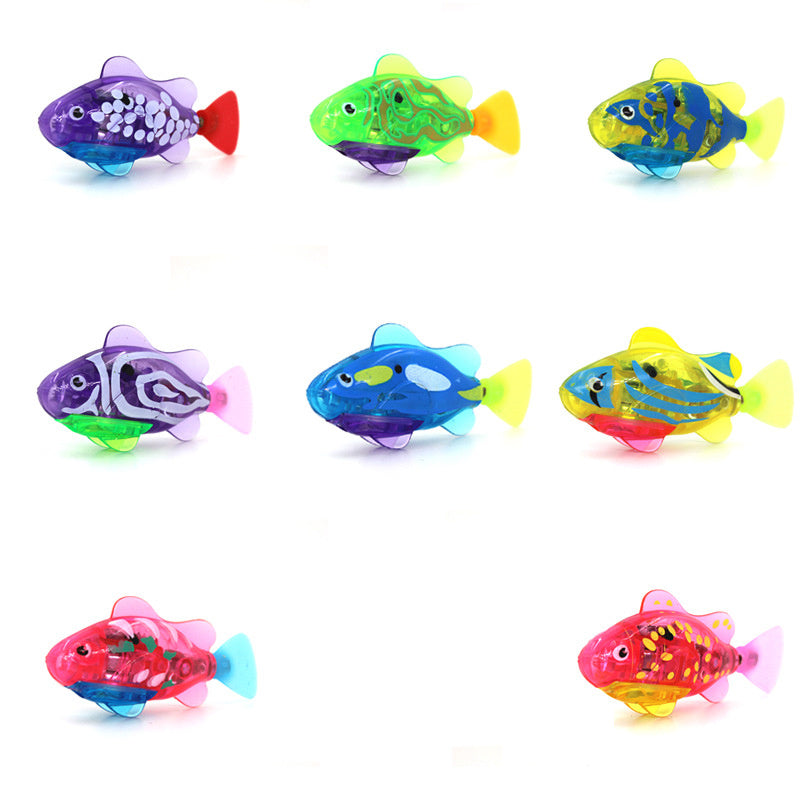 Interactive Swimming Fish Cat Toy