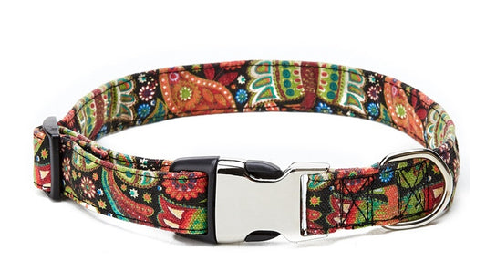 Brocade Print Pet Collar
