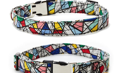 Brocade Print Pet Collar