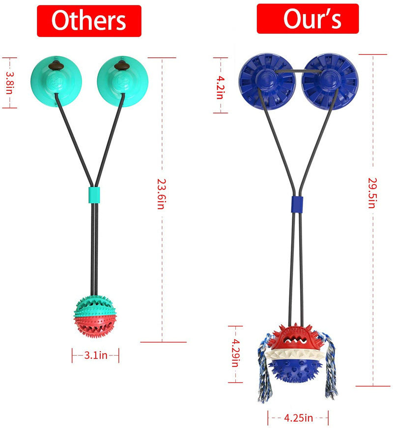 Suction Cup Chew Toy for Dogs
