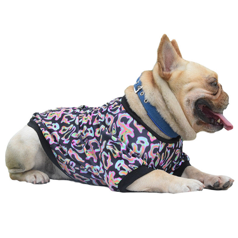 Fluorescent Camo Dog Outfit