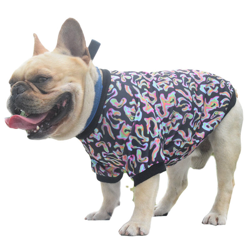 Fluorescent Camo Dog Outfit