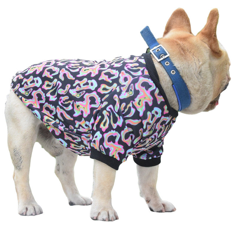Fluorescent Camo Dog Outfit