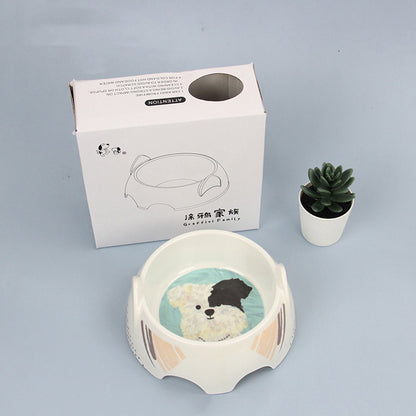 Cute Pet-Shaped Food Bowl