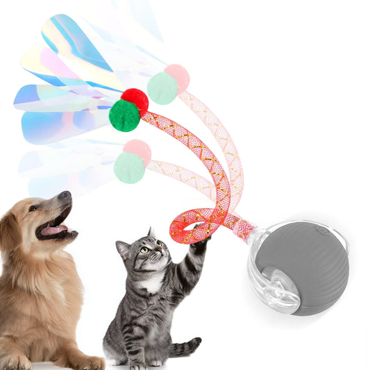 Smart Interactive Rolling Ball for Dogs & Cats