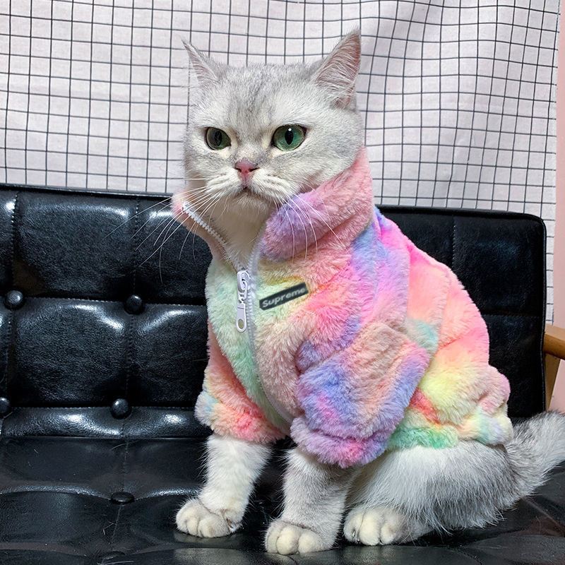 Thickened Autumn & Winter Cat Coat | Warm, Cozy & Stylish
