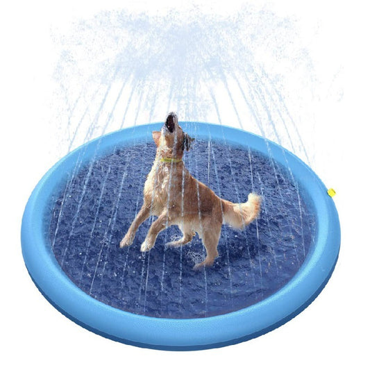 Non-Slip Splash Pad for Dogs | Summer Water Mat