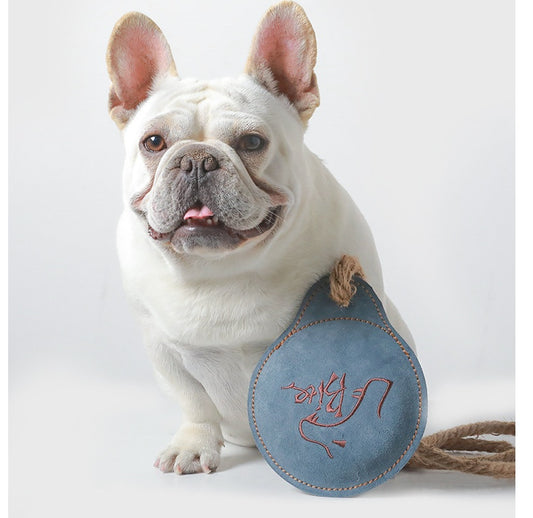 Cowhide Dog Training Chew Toy