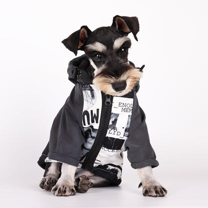 Reflective Warm Dog Raincoat