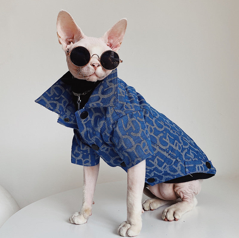 Trendy Pet Denim Jacket