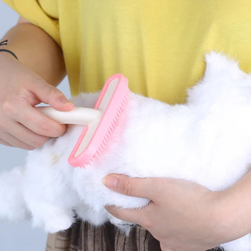 Silicone Comb Grooming Brush for Guinea Pigs & Rabbits