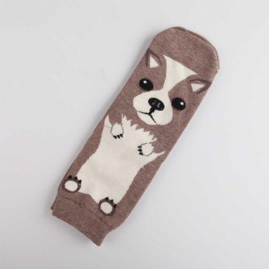 Cartoon Dog Socks for Women