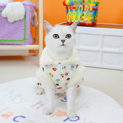 Autumn & Winter Warm Cat Outfit