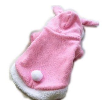 Adorable Rabbit-Ear Pet Jacket