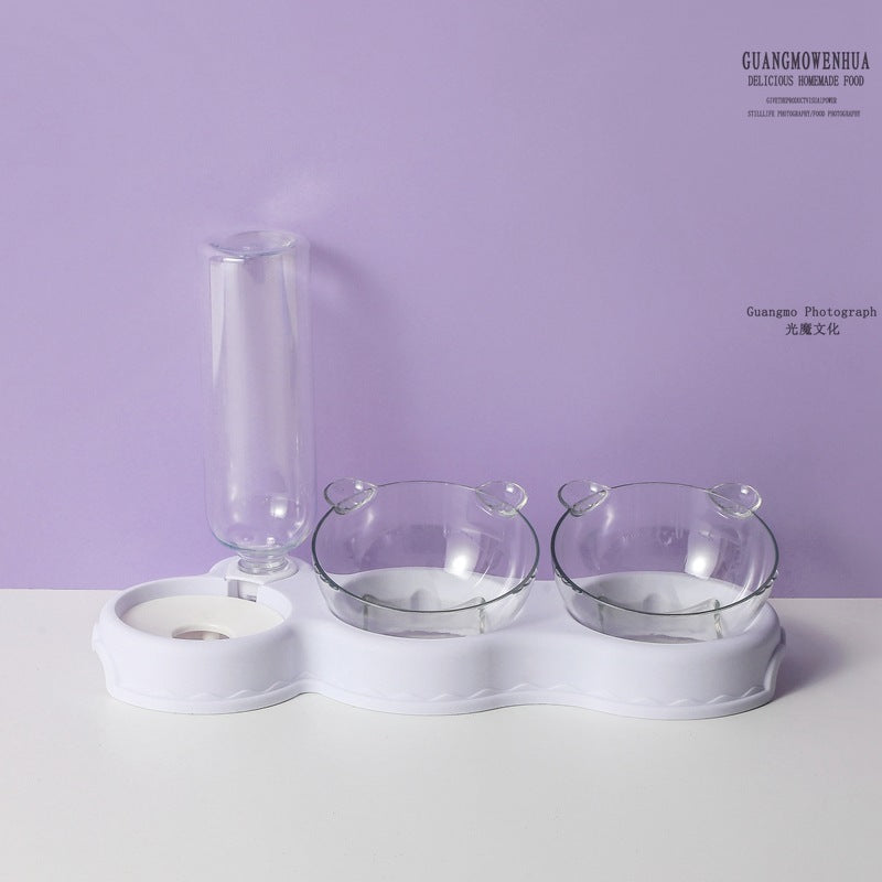 2-in-1 Pet Food & Water Bowl