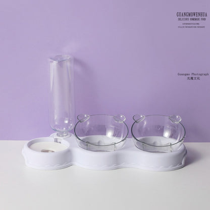2-in-1 Pet Food & Water Bowl