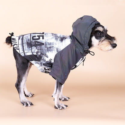 Reflective Warm Dog Raincoat