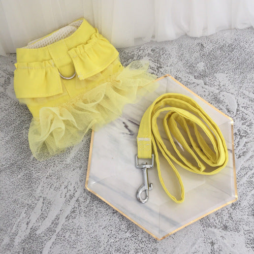 Summer Pet Harness with Leash
