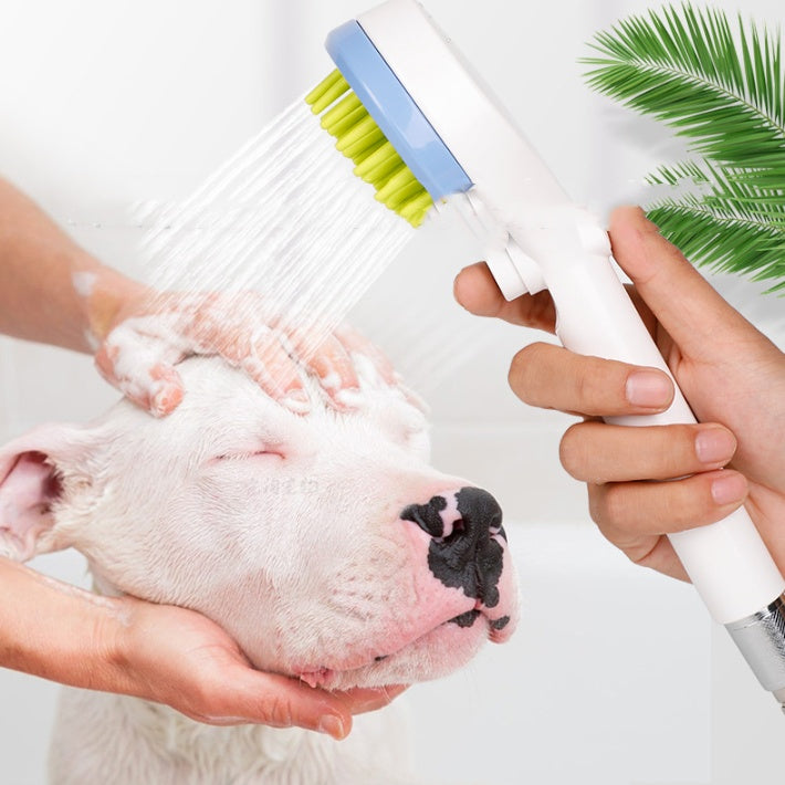 Pet Massage Bath Brush with Shower Head