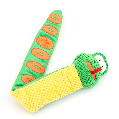 Squeaky Snuffle Snake Toy for Dogs