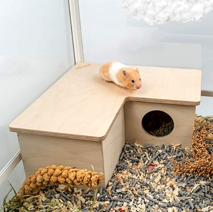 Multi-Room Play Habitat for Hamsters & Small Pets