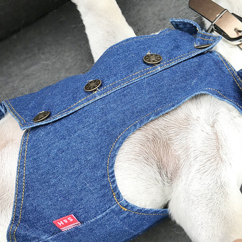 Denim Vest for Puppies & Cats