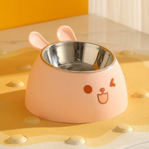 Rabbit-Ear Food Bowl & Feeder Set for Small Pets