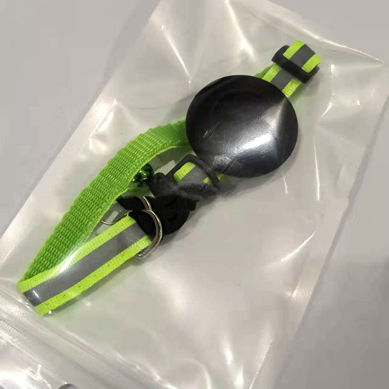 Reflective Anti-Lost Pet Collar with AirTag Holder