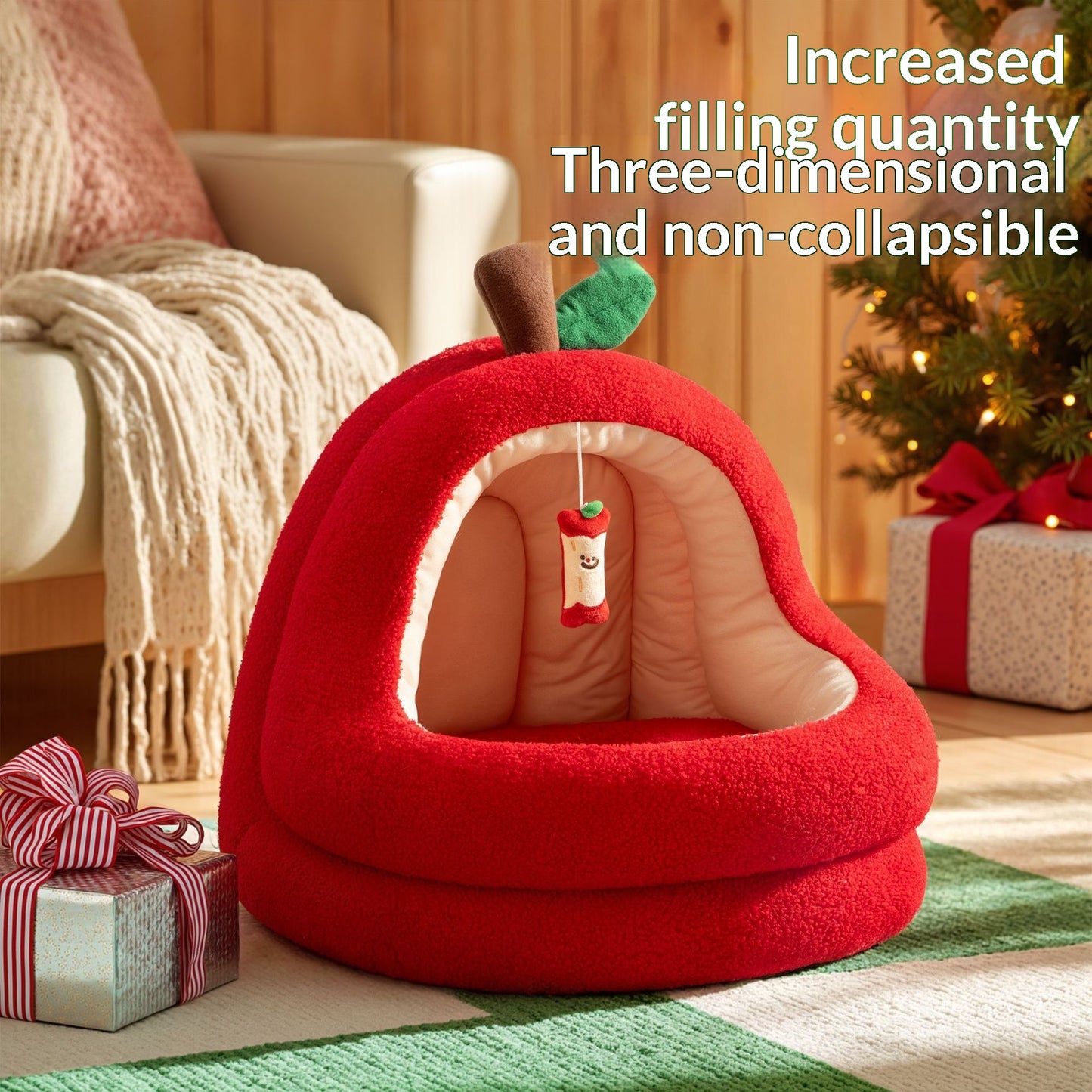 Soft Fleece Cuddle Cup Bed
