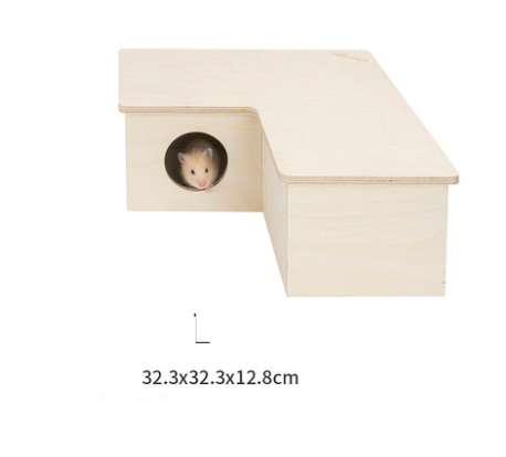 Multi-Room Play Habitat for Hamsters & Small Pets