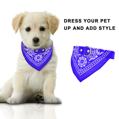 Adjustable Bandana Collar for Dogs & Cats