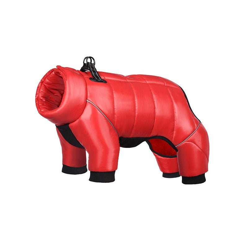 Warm Four-Legged Winter Pet Suit