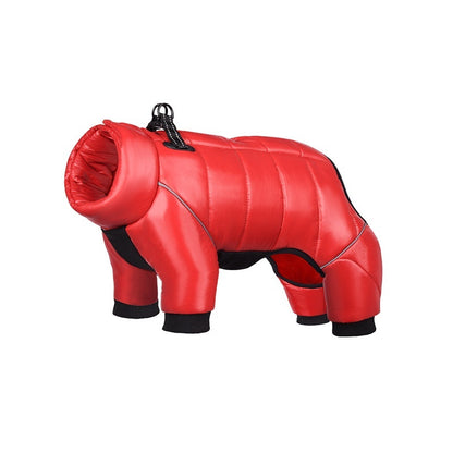 Warm Four-Legged Winter Pet Suit