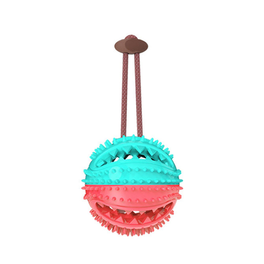 Suction-Cup Tug Ball — Dental Chew Toy for Dogs