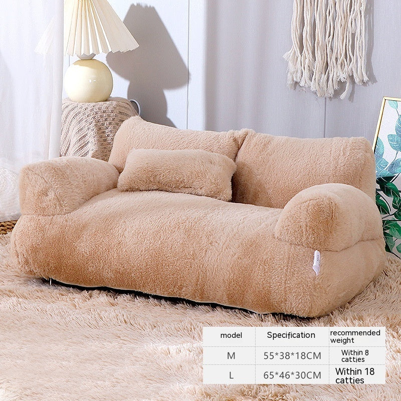 Comfortable Cat Bed | Winter Warm Plush Nest for Pets