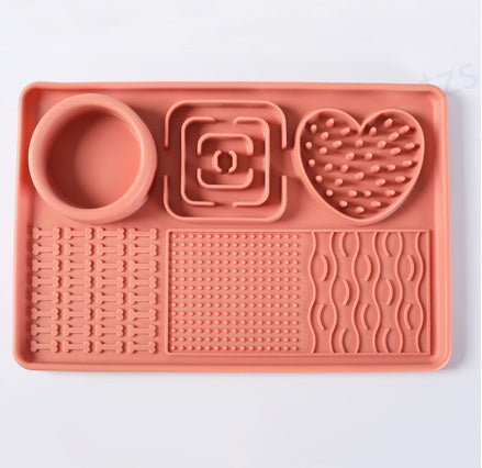 Slow Feeder Lick Mat with Suction