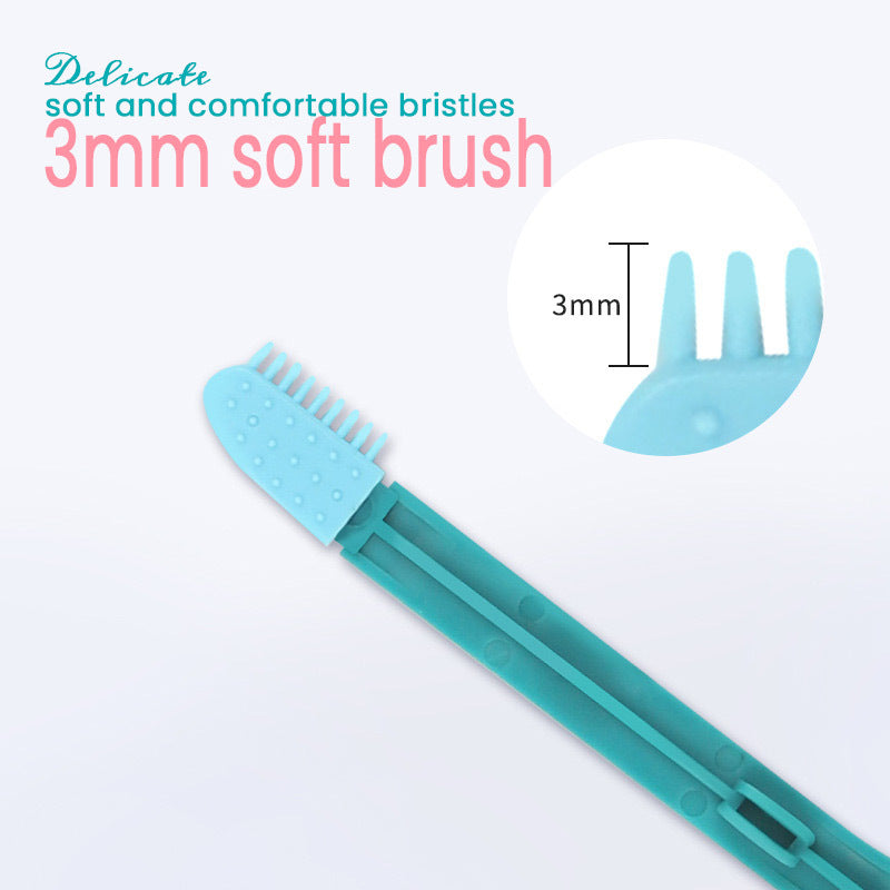 Handheld Cat Eye & Grooming Wipe Brush
