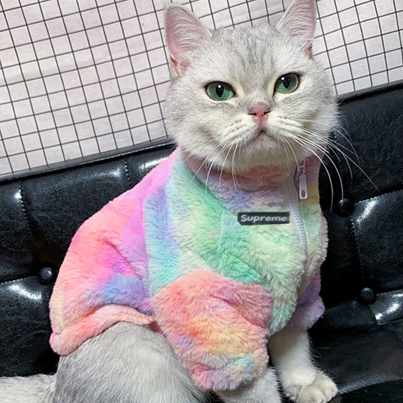 Thickened Autumn & Winter Cat Coat | Warm, Cozy & Stylish