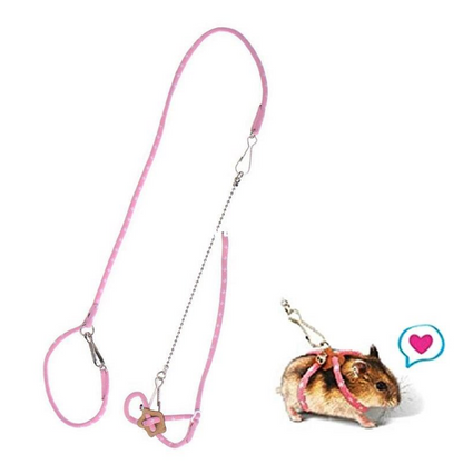 Adjustable Harness & Leash Set for Small Pets